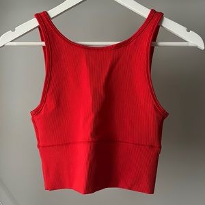 Lululemon Power Pivot Ribbed Tank Top